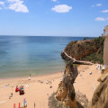 Praia da Rocha: strand, kliffen, boulevard en overnachten bij Portimão in de Algarve
